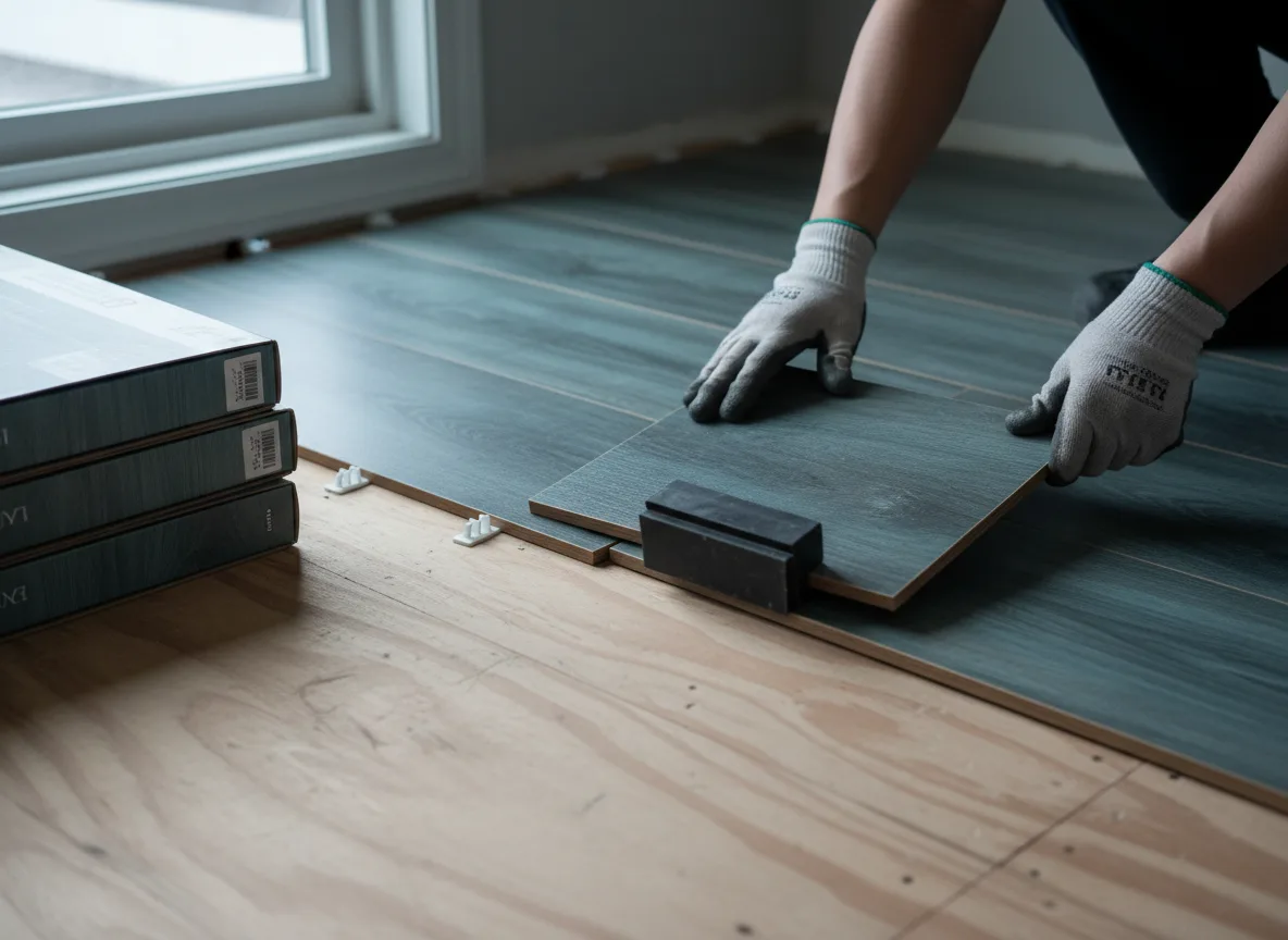 Luxury Vinyl Plank Installation company in Saranac, MI